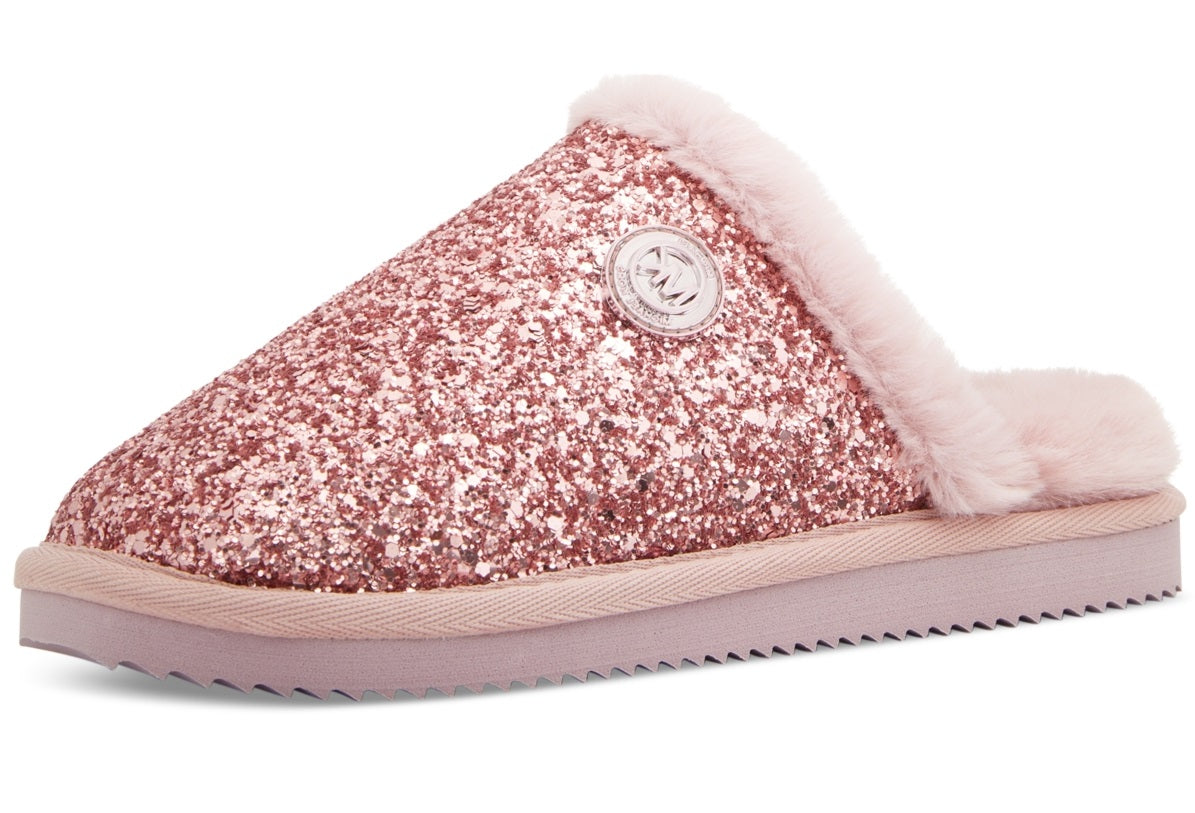 Michael Kors Women's Janis Slip On Mule Slippers Pink Size 9