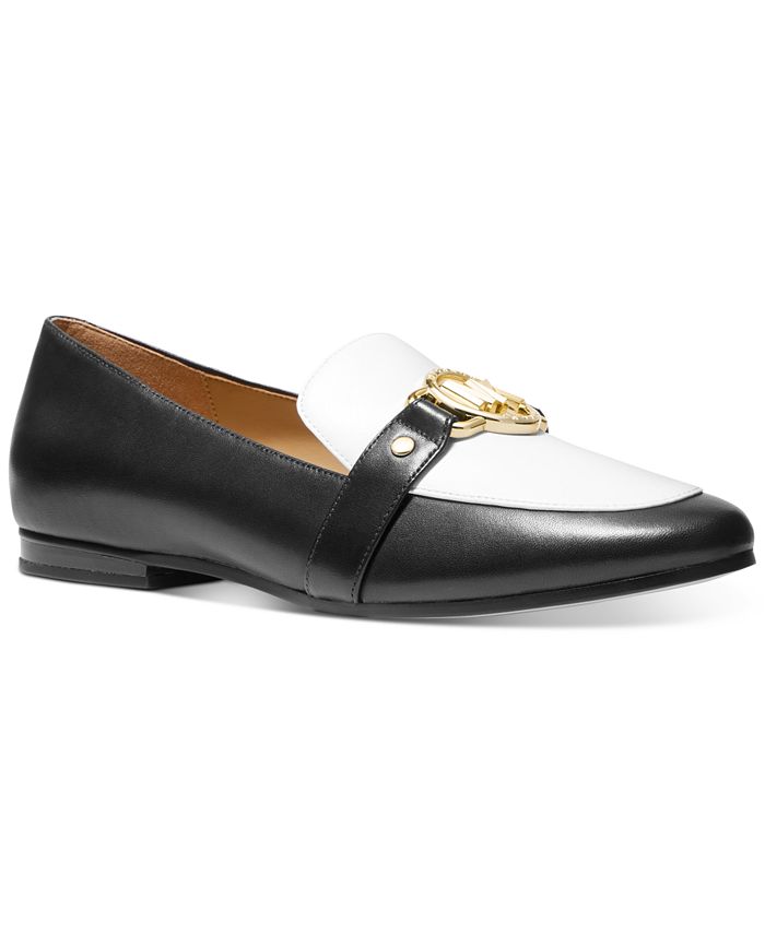 Michael Kors Women's Rory Loafer Flats Black Size 7