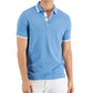 Michael Kors Men's Greenwich Polo Shirt Blue Size Large