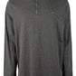 Michael Kors Men's Long Sleeve Greenwich Polo Gray Size Medium