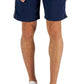 Michael Kors Men's Logo Tape Fleece Shorts Blue Size Large