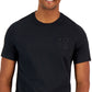 Michael Kors Men's Short Sleeve Embroidered Logo T-Shirt Black Size Large