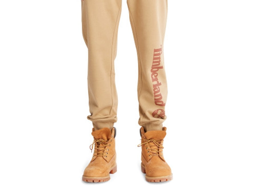 Timberland Men's Core Tree Logo Sweatpant Brown Size XX-Large