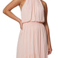 Laundry By Shelli Segal Women's Halter Neck Midi Dress Orange