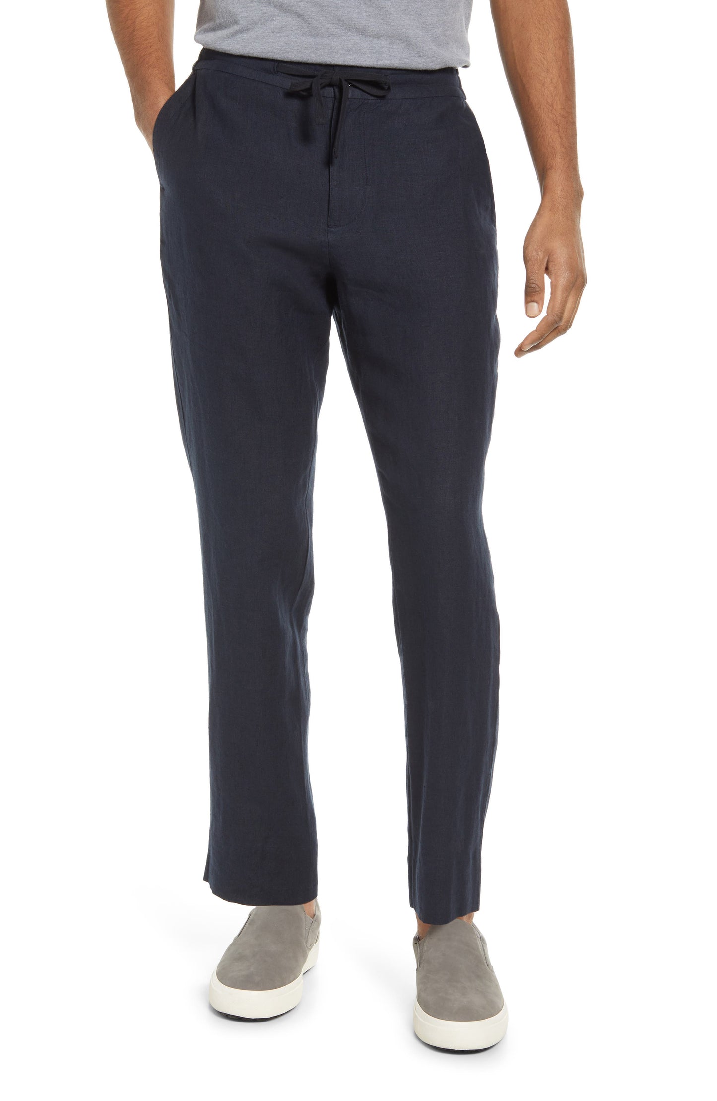Vince Camuto Men's Lightweight Hemp Pant Blue Size Medium