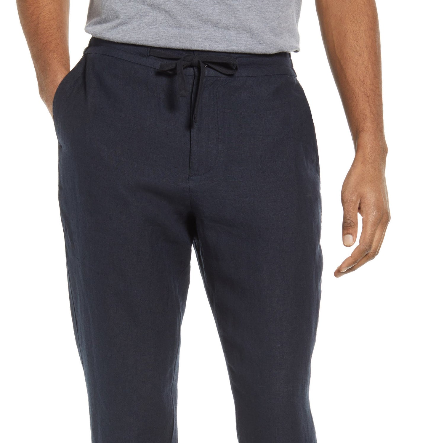 Vince Camuto Men's Lightweight Hemp Pant Blue Size Medium