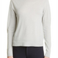 Vince Funnel Neck Wool Blend Sweater in Silverstone , Size X-Large