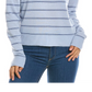 Vince Striped Wool & Cashmere-Blend Pullover Blue Size L