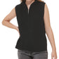 Calvin Klein Jeans Women's Ribbed Sleeveless Top Black Size Medium