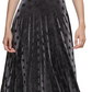 Calvin Klein Women's Velvet Midi Halter Dress Black Size 12