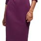 Calvin Klein Women's Boat Neck Sheath Dress Purple Size 10