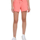 Calvin Klein Women's Ribbed Waistband Shorts Orange