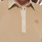 Calvin Klein Women's Cotton Polo Sweatshirt Brown Size X-Large