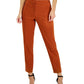 Calvin Klein Women's Lux Highline Skinny Pants Brown Size 6 Petite