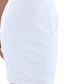 Calvin Klein Women's Crepe Tie Cuff Sheath Dress White Size 12