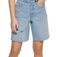 Calvin Klein Women's High Rise Fit Jean Shorts Blue Size Petite