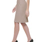 Calvin Klein Women's Pinstriped Pencil Skirt Brown Size 4Petite