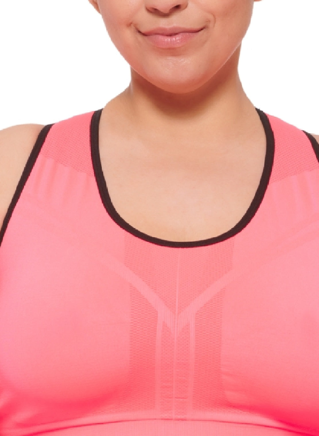 Calvin Klein Women's Reversible Medium Impact Sports Bra Orange Size 1X