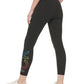 Calvin Klein Women's Pride Ombre Logo 7/8 Leggings Black Size Small