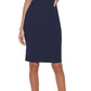 Calvin Klein Women's Cap Sleeve Split Neck Sheath Dress Blue Size 2