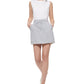 Calvin Klein Women's Colorblocked Skirt Gray Size Medium