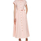 Calvin Klein Women's Belted Gingham Shirtdress Orange Size 16