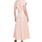 Calvin Klein Women's Belted Gingham Shirtdress Orange Size 16
