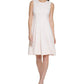 Calvin Klein Women's Scuba Crepe A Line Dress Pink Size 8 Petite