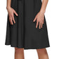 Calvin Klein Women's Flutter Sleeve Fit & Flare Dress Black Size 4