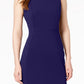Calvin Klein Women's Sheath Dress Blue Size 4