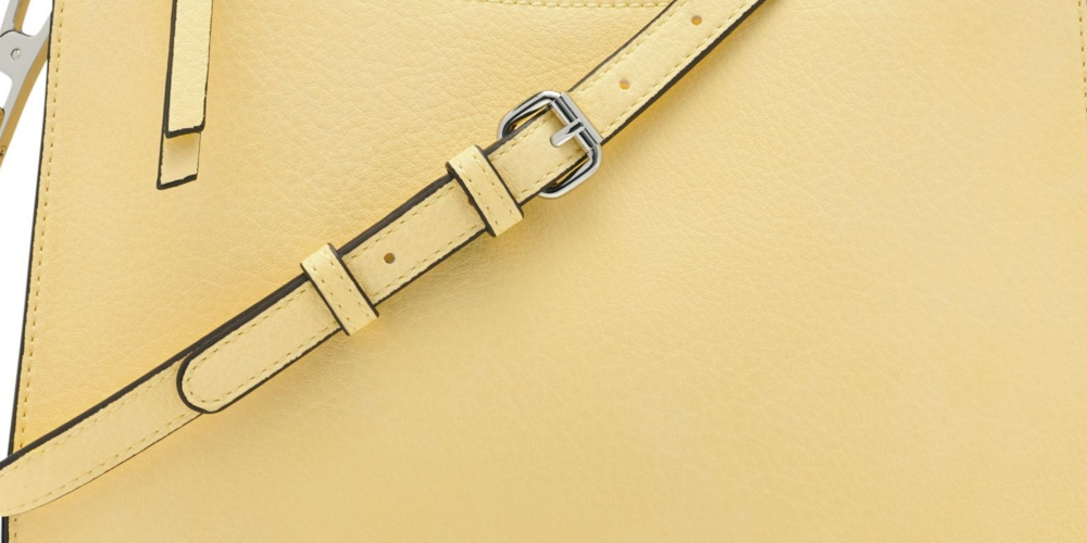Calvin Klein Women's Reyna Crossbody Bag Yellow One size
