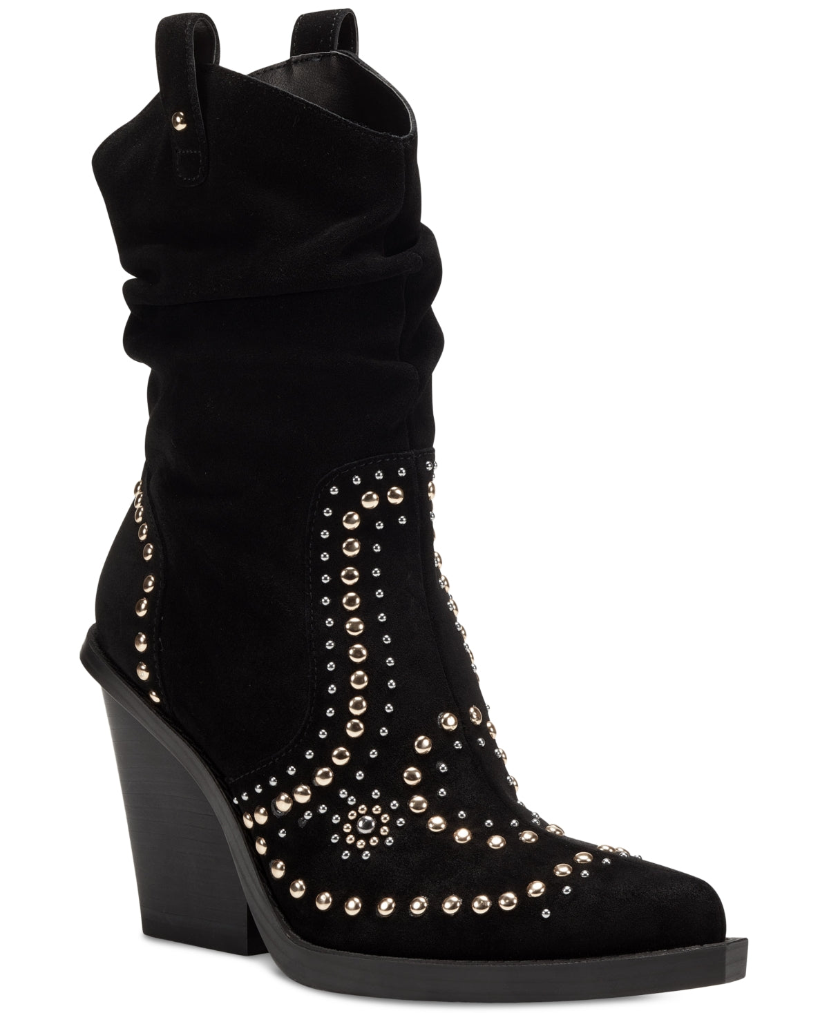 Jessica Simpson Women's Larna Western Boot Black Size 7.5 M