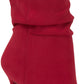 Jessica Simpson Women's Lerona Pointed Toe Dress Booties Red Size 8.5 M