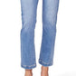 Paige Women's Mayslie Ankle Straight Leg Jeans Blue Size 31