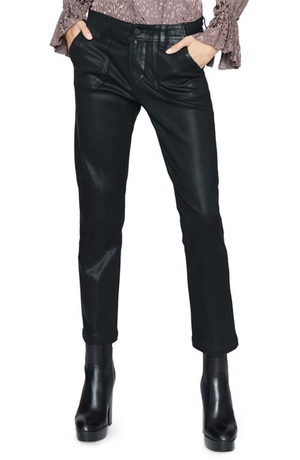 paige-mayslie-coated-ankle-straight-leg-pants-black