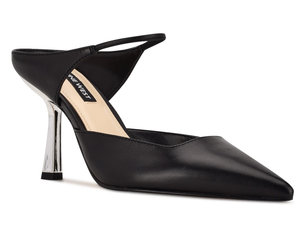 Nine West Women's Madys Pointed Toe Black Size 7.5 M