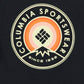 Columbia Men's Avalon Logo Graphic T-Shirt Black Size Large