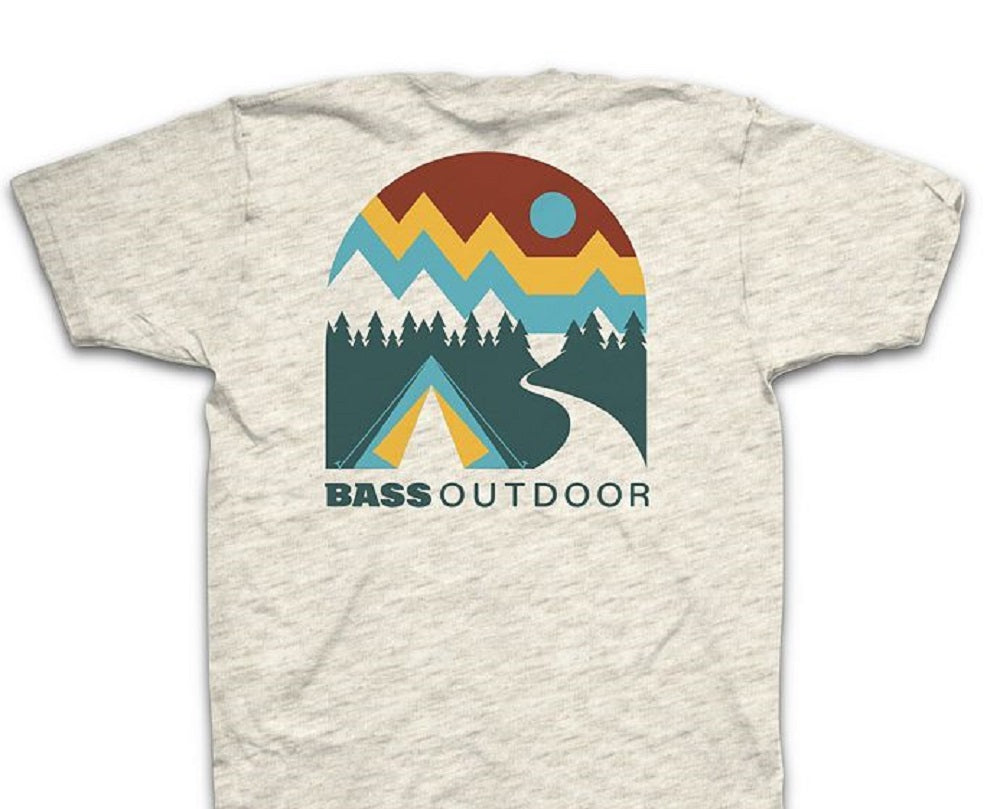 Bass Outdoor Men's Campadre T-Shirt Brown Size Large
