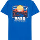 Bass Outdoor Men's Mesa Path T-Shirt Blue Size Large
