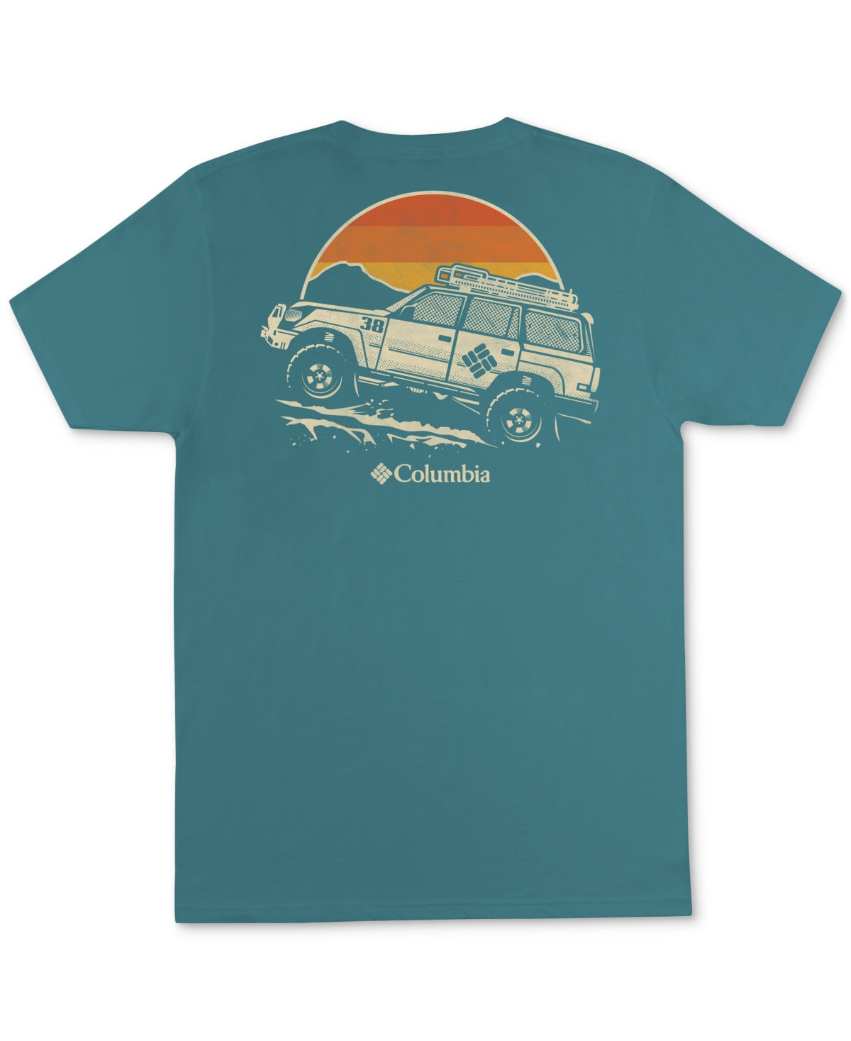 Columbia Men's Kono Graphic T-Shirt Green Size Small