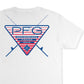 Columbia Men's Performance Fishing Gear Triangle Logo T-Shirt White Size Small