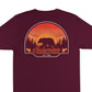 Columbia Men's Kujo Graphic T-Shirt Red Size Medium