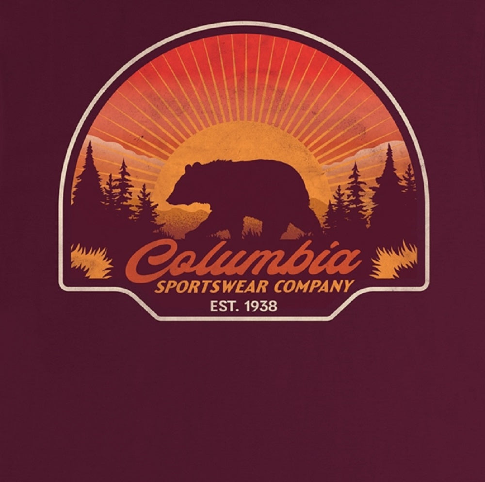 Columbia Men's Kujo Graphic T-Shirt Red Size Medium