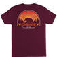 Columbia Men's Kujo Graphic T-Shirt Red Size Large