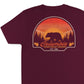 Columbia Men's Kujo Graphic T-Shirt Red Size Large