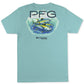 Columbia Men's Dean Graphic T-Shirt Blue Size Medium