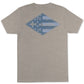 Columbia Men's Status Graphic T-Shirt Gray Size Small