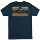 Columbia Men's Graphic T-Shirt Blue Size Medium