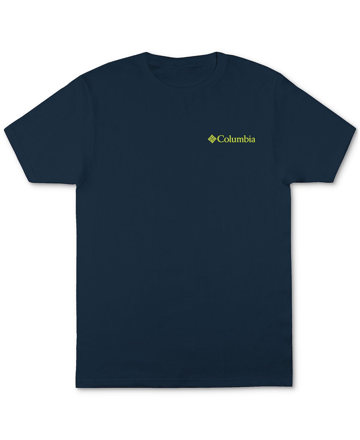 Columbia Men's Graphic T-Shirt Blue Size X-Large