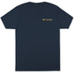 Columbia Men's Cotton Crewneck Graphic T-Shirt Blue Size Large
